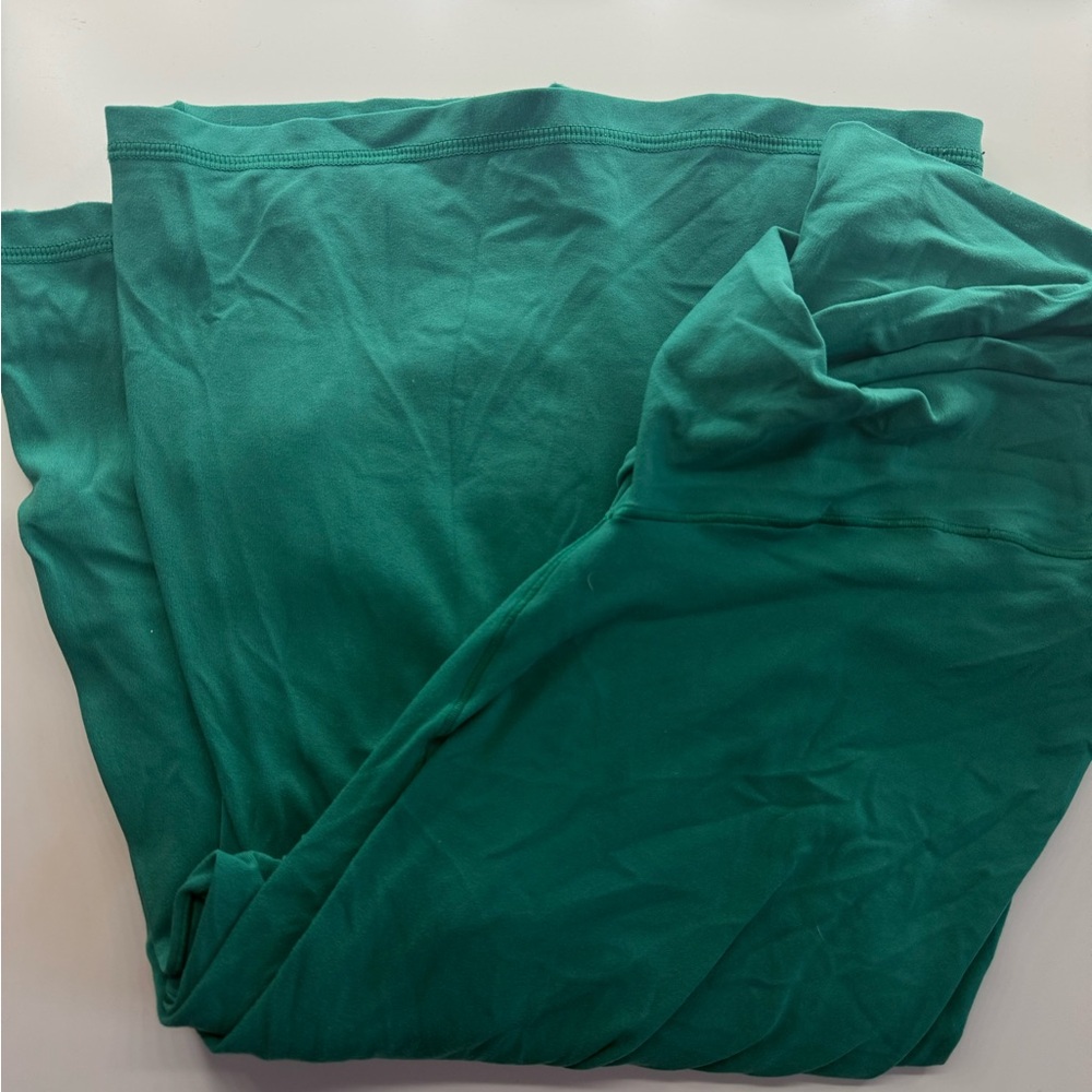 Aerie Crossover Green Leggings